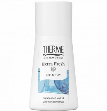 6x Therme Anti-Transpirant Extra Fresh Thalasso Spray 75 ml