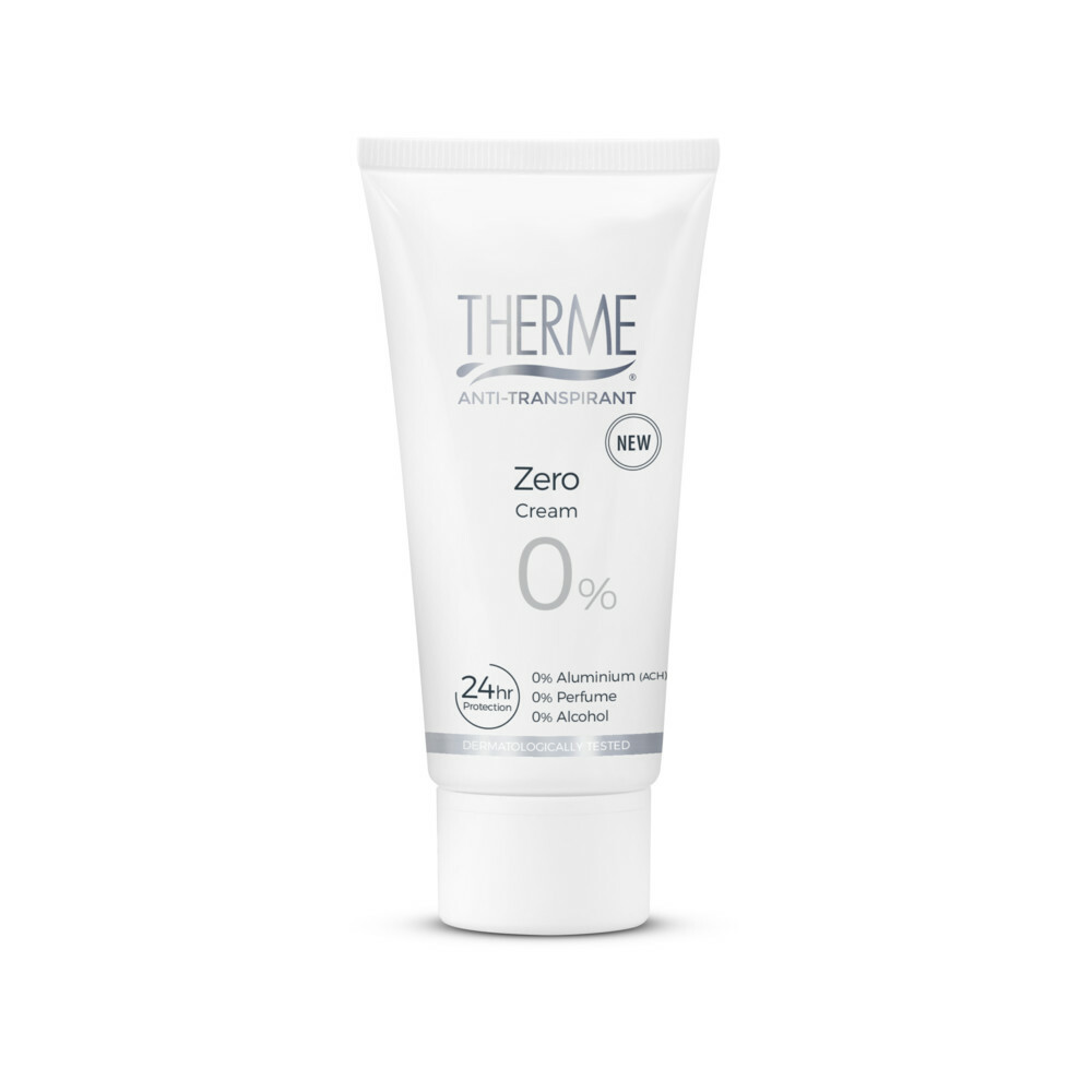 6x Therme Anti-Transpirant Zero Creme 60 ml