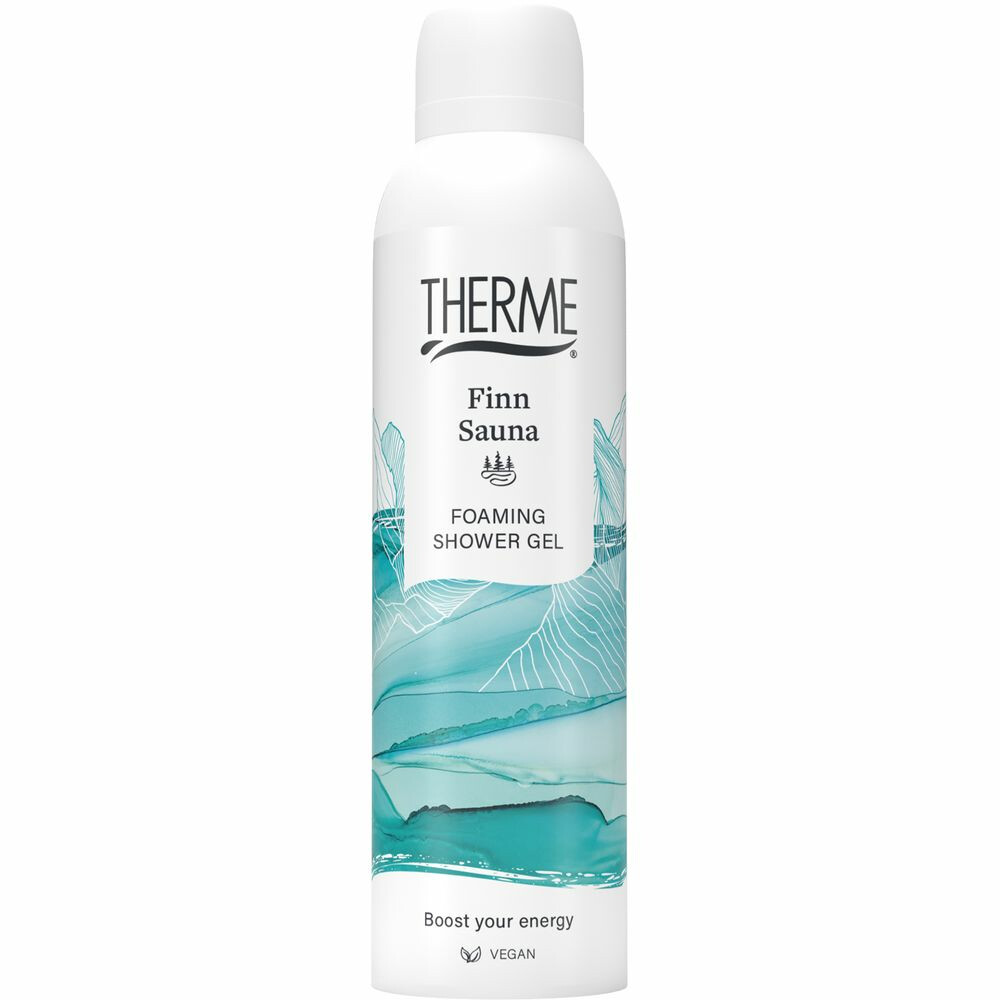 6x Therme Finn Sauna Fresh Foaming Shower Gel 200 ml