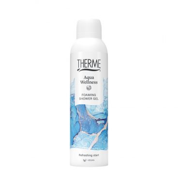 6x Therme Foaming Shower Gel Aqua Wellness 200 ml