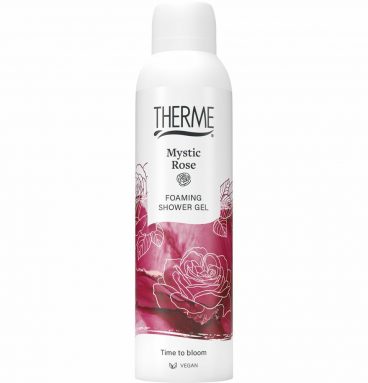 6x Therme Foaming Shower Gel Mystic Rose 200 ml