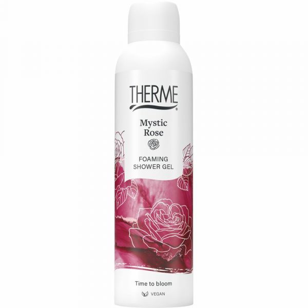 6x Therme Foaming Shower Gel Mystic Rose 200 ml