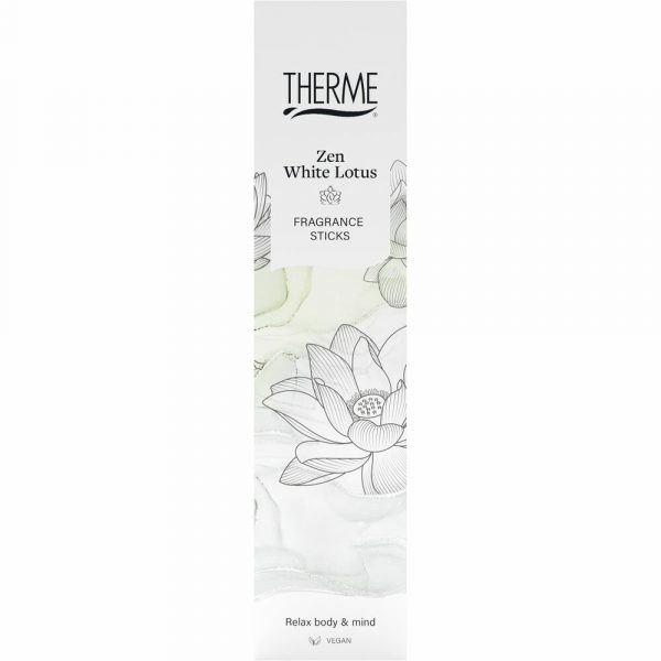 6x Therme Geurstokjes Zen White Lotus 100ml