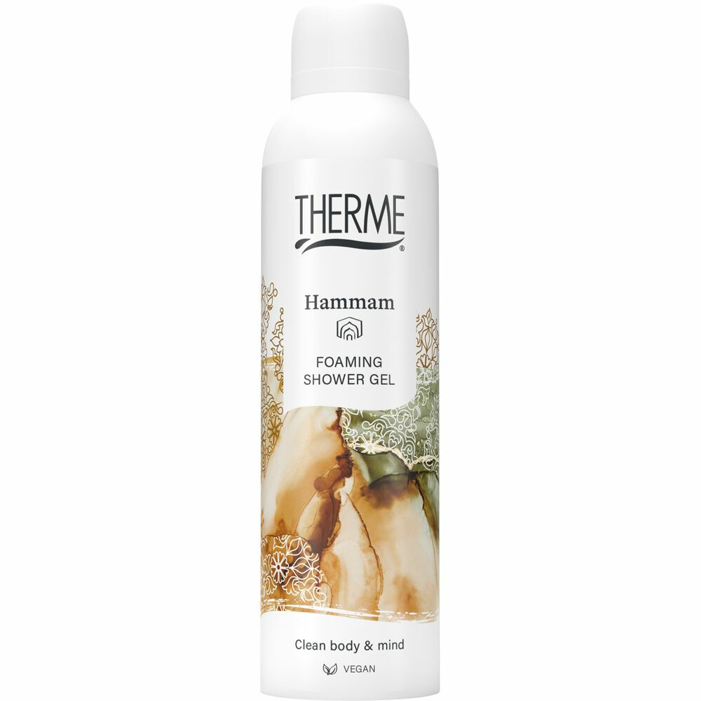 6x Therme Hammam Foaming Shower Mousse 200 ml