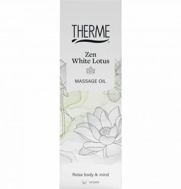 6x Therme Massage Olie Zen White Lotus 125 ml