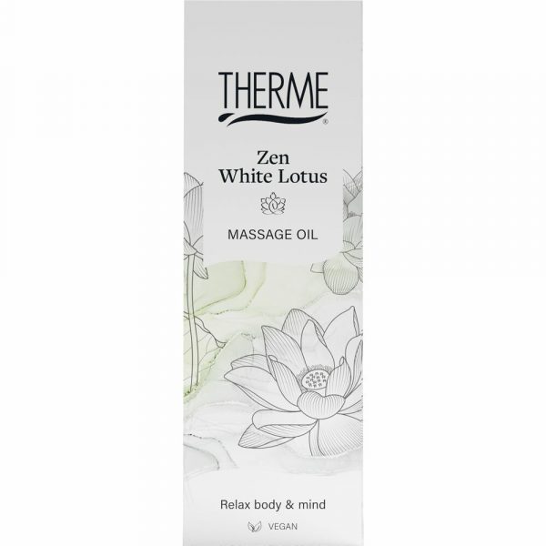 6x Therme Massage Olie Zen White Lotus 125 ml