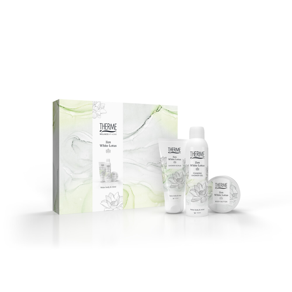 Therme Wellness Treatment Giftset Zen White Lotus