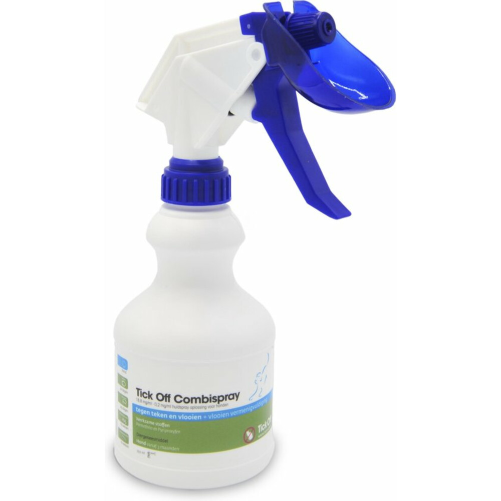 Tick Off Anti Teken en Vlooien Combispray 250 ml