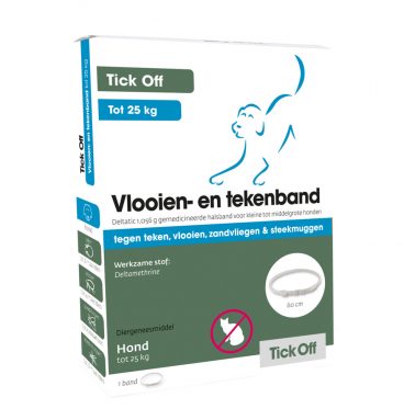 Tick Off Anti Vlooien en Teken Halsband Hond