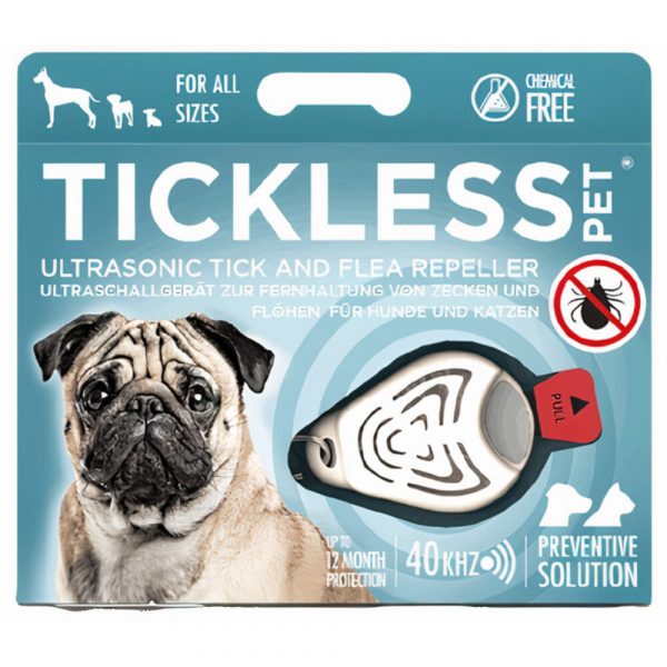 Tickless Teek en Vlo Afweer Hond en Kat Beige