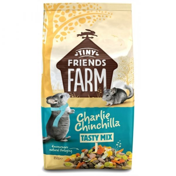 6x Tiny Friends Farm Charlie Chinchilla 850 gr