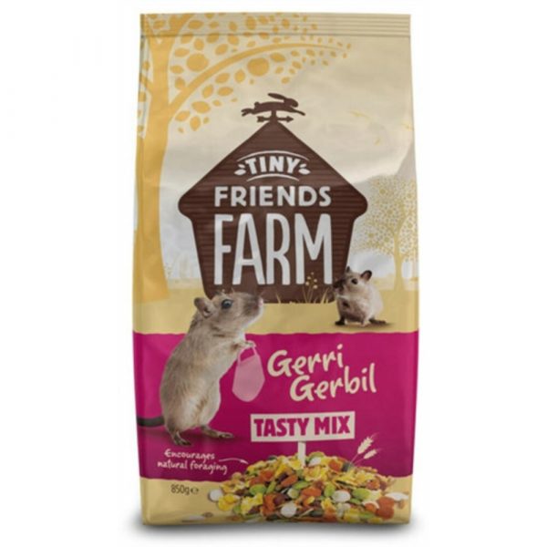 6x Tiny Friends Farm Gerri Gerbil 850 gr