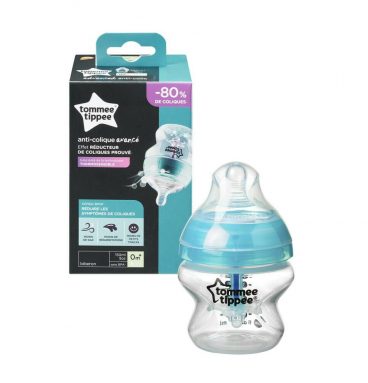 2x Tommee Tippee Closer to Nature Zuigfles (1 stuk) Anti Colic 150 ml