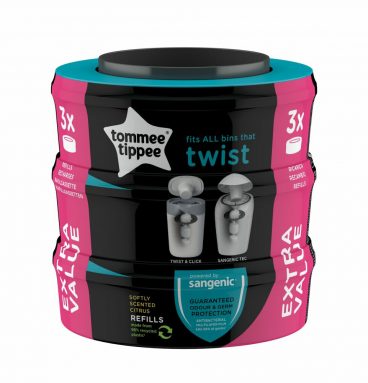 Tommee Tippee Twist&Click Navulcassettes 3 stuks