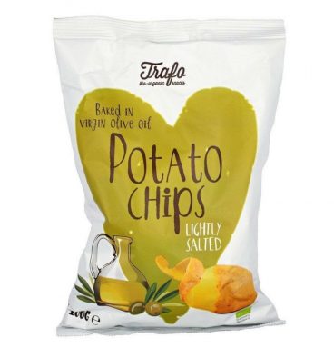 Trafo Chips Gebakken Olijf Bio 100 gr