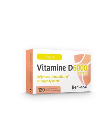 Trenker Vitamine D6000 120 tabletten