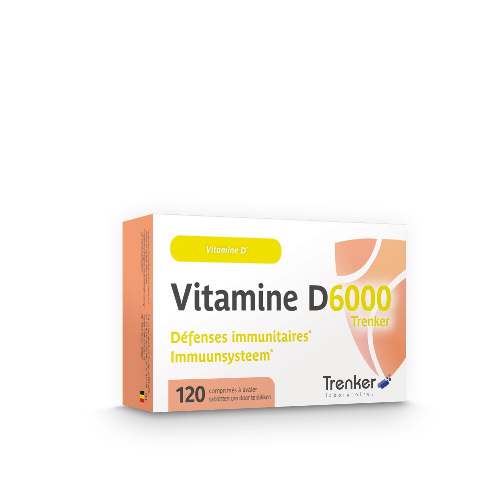 Trenker Vitamine D6000 120 tabletten