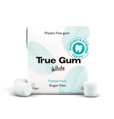 6x True Gum Kauwgom White Sugarfree 21 gr