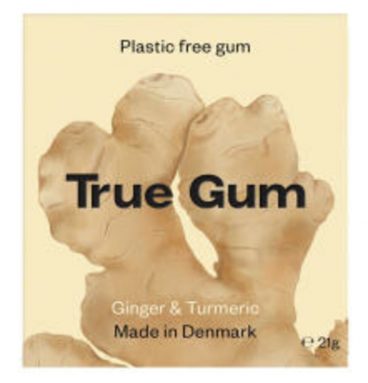 6x True Gum True Mints Ginger&Turmeric 21 gr