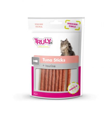 20x Truly Cat Snacks Tonijn Sticks met Taurine 50 gr