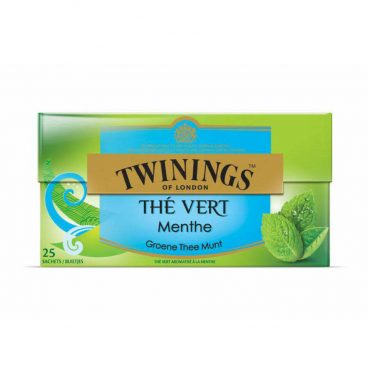 3x Twinings Groene Thee Munt 25 zakjes