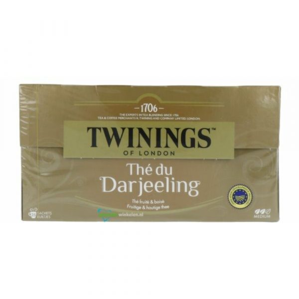 3x Twinings Thee Darjeeling 25 zakjes