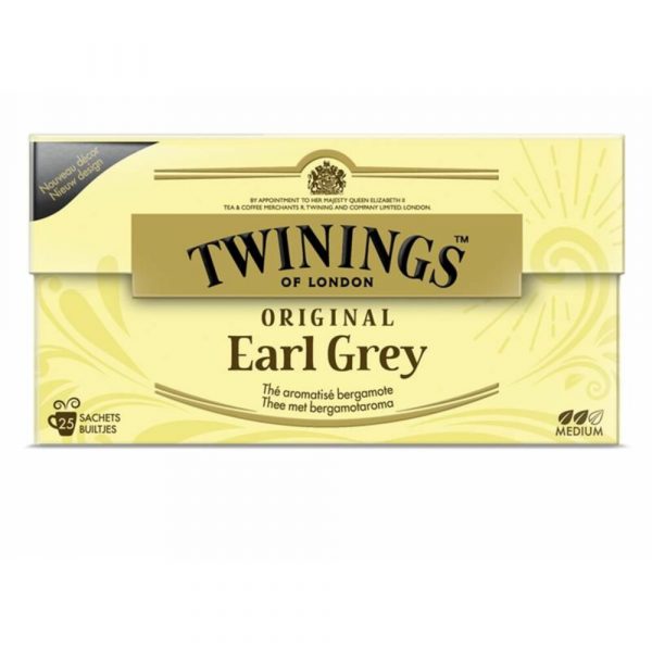 3x Twinings Thee Earl Grey 25 zakjes