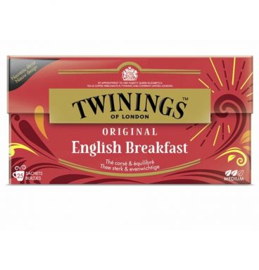 3x Twinings Thee English Breakfast 25 zakjes