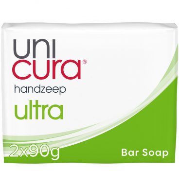 12x Unicura Tabletzeep Anti Bacterieel Ultra 180 gr