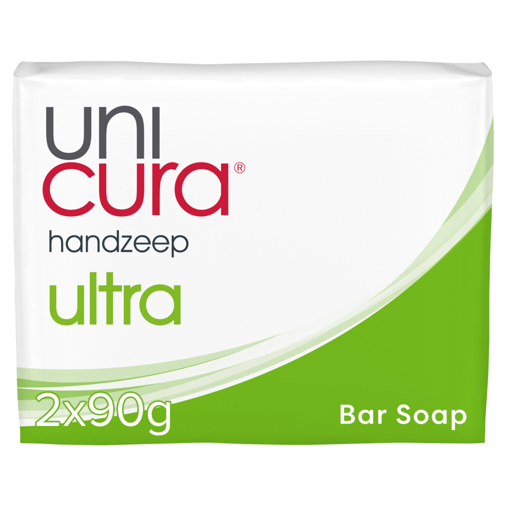 12x Unicura Tabletzeep Anti Bacterieel Ultra 180 gr