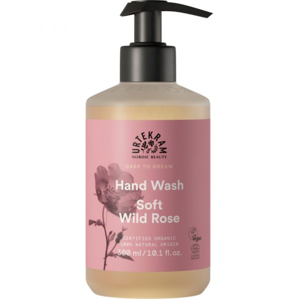 Urtekram Handzeep Soft Wild Rose Biologisch 300 ml