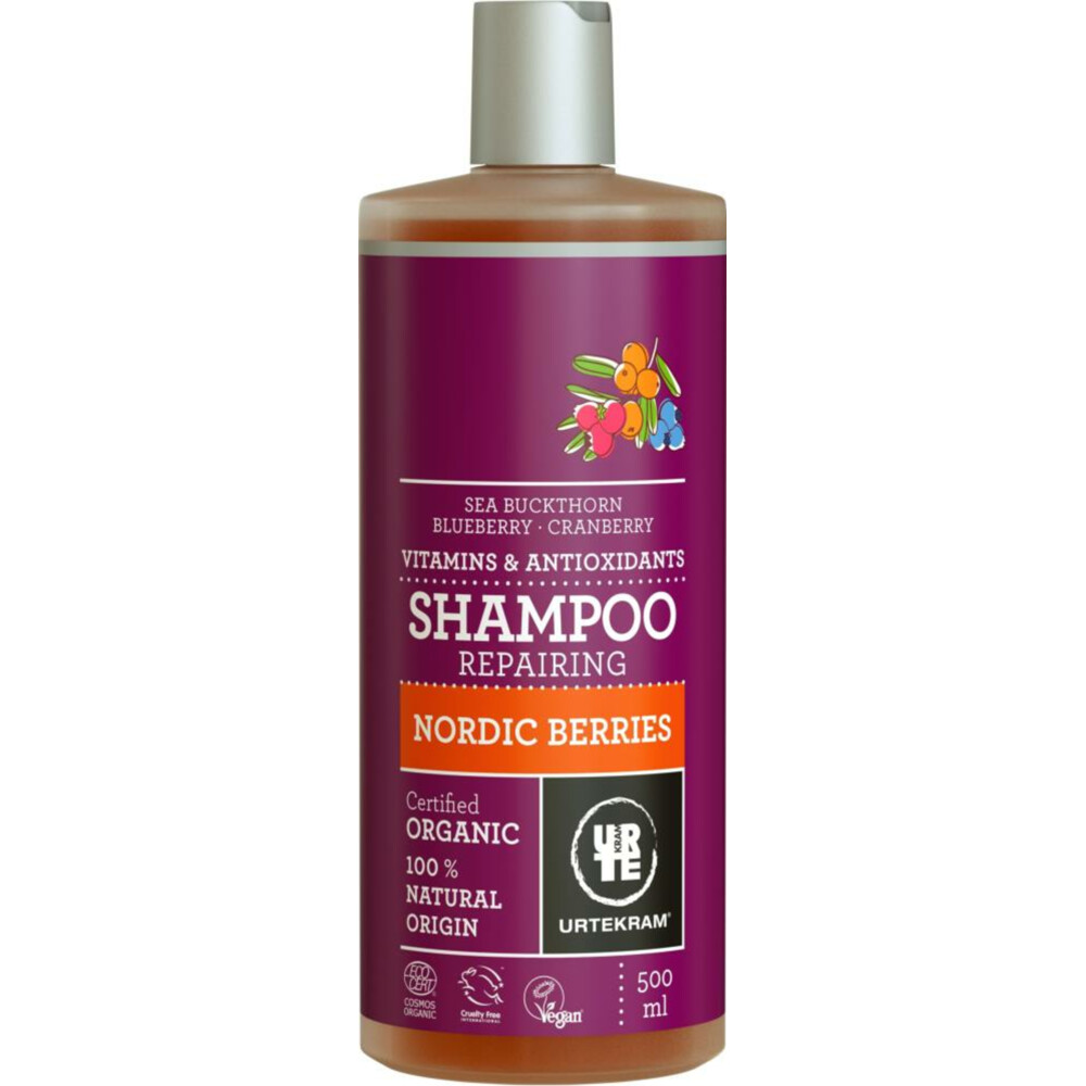 Urtekram Shampoo Noordse Bessen Bio 500 ml