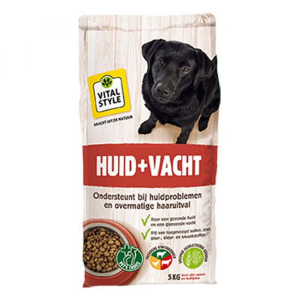 VITALstyle Hondenvoer Huid&Vacht 5 kg