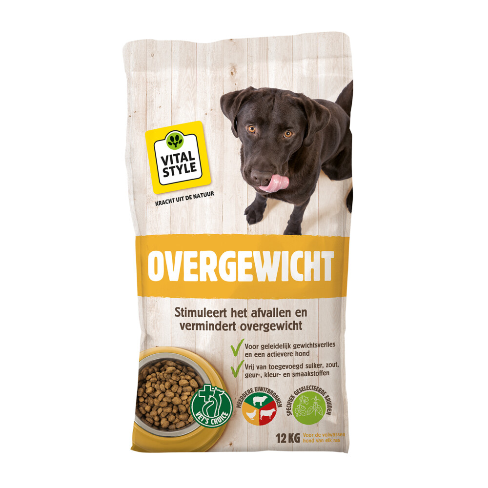 VITALstyle Hondenvoer Overgewicht 12 kg