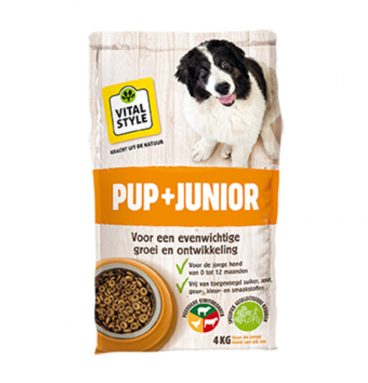 VITALstyle Hondenvoer Puppy - Junior 4 kg