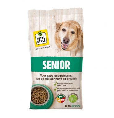 VITALstyle Hondenvoer Senior 12 kg