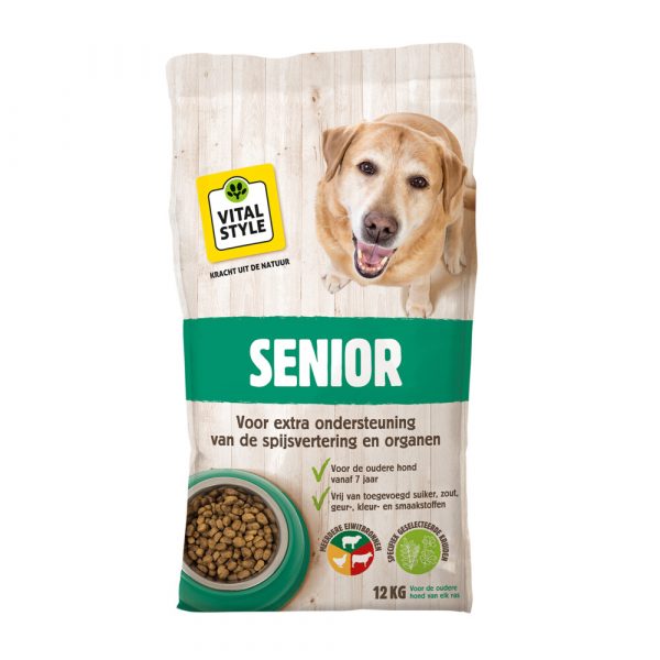 VITALstyle Hondenvoer Senior 12 kg