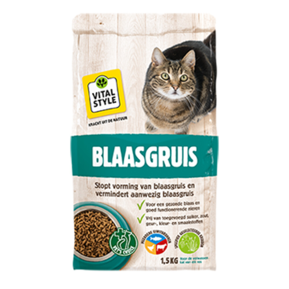 VITALstyle Kattenvoer Blaasgruis 1