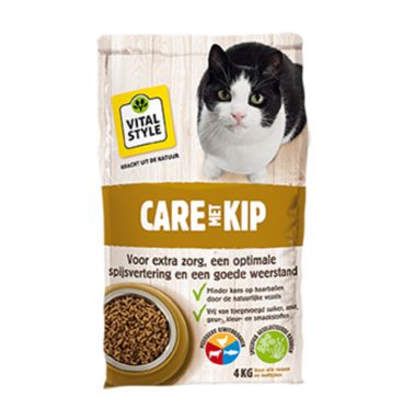 VITALstyle Kattenvoer Care Kip 4 kg