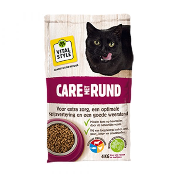 VITALstyle Kattenvoer Care Rund 4 kg