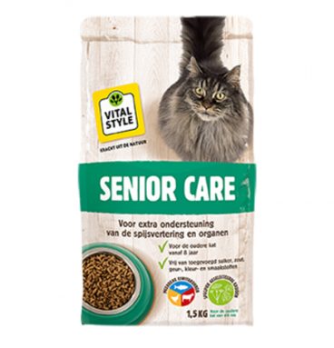 VITALstyle Kattenvoer Care Senior 1