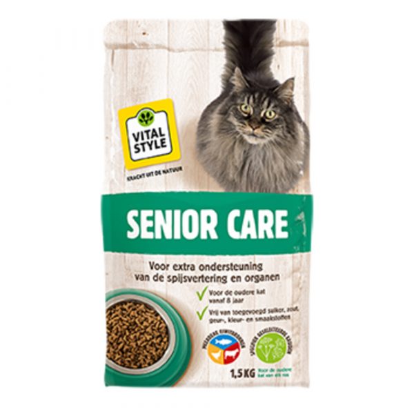 VITALstyle Kattenvoer Care Senior 1