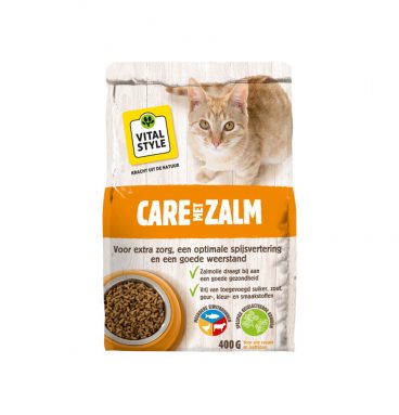 VITALstyle Kattenvoer Care Zalm 400 gr