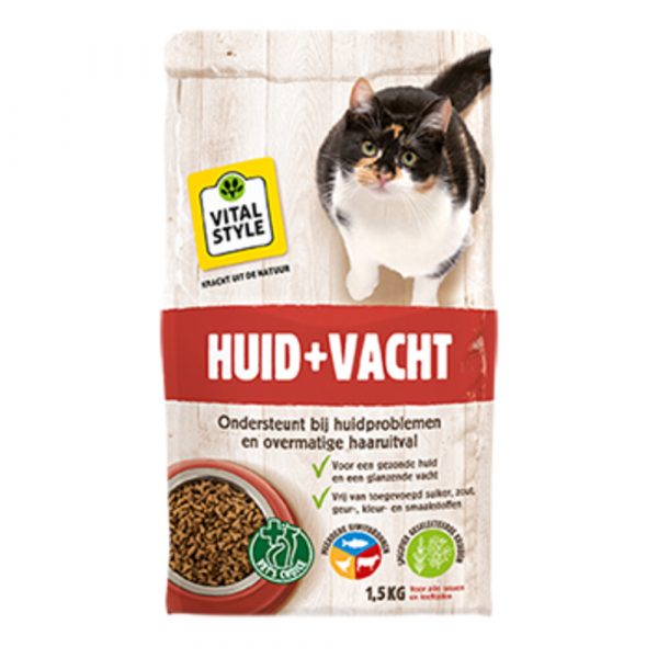 VITALstyle Kattenvoer Huid&Vacht 1