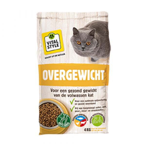 VITALstyle Kattenvoer Overgewicht 4 kg