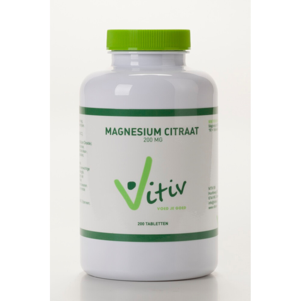 VITIV Magnesium Citraat 200 mg