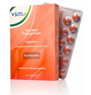 VSM Nisyleen Pelargonium tabletten 20 tabletten