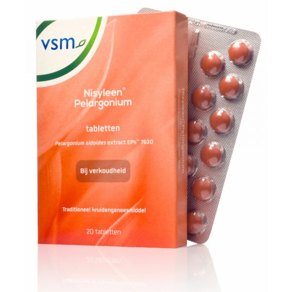 VSM Nisyleen Pelargonium tabletten 20 tabletten