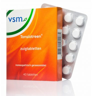 VSM Tonsiotreen Zuigtabletten 40 stuks