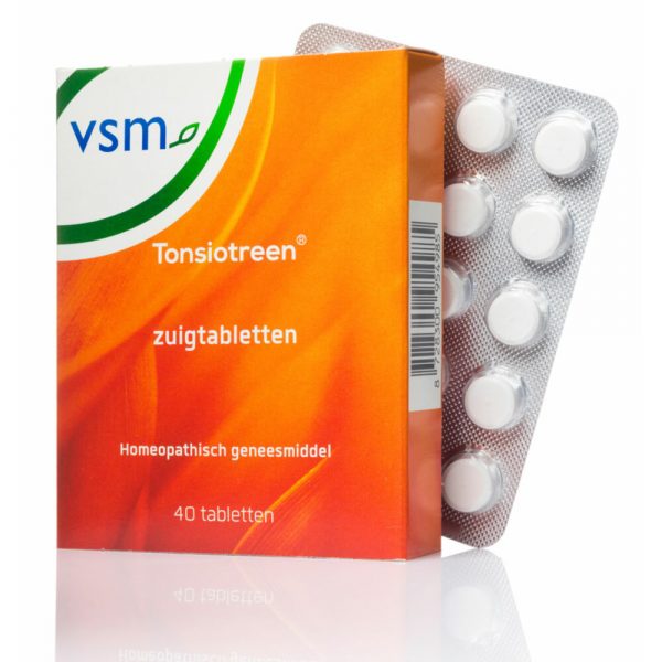 VSM Tonsiotreen Zuigtabletten 40 stuks